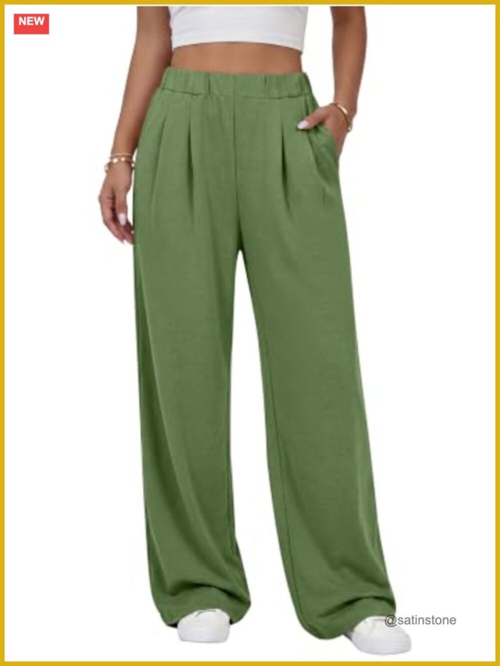 Womens Wide Leg Baggy Sweatpants High Waisted Ruched Loose Fit Lounge